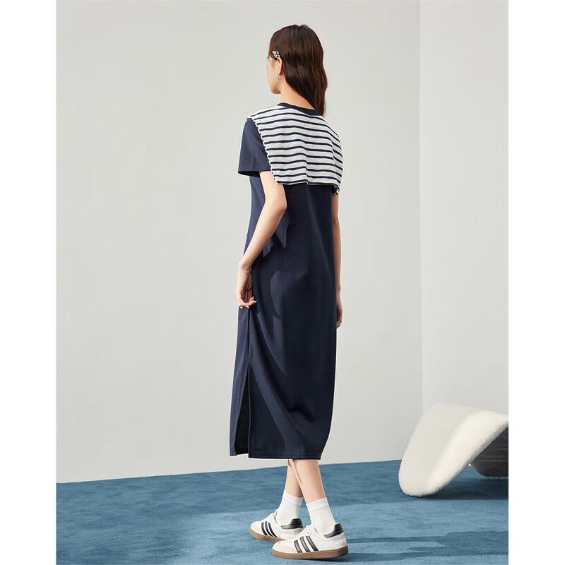 IEF Women's 2025 Korean Style Casual Long Dress