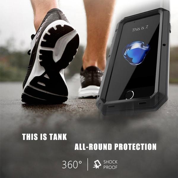Luxury Heavy Duty Shockproof Case Cover for IPhone 16 15 14 13 12 11 Pro Max Mini X XR XS Max Phone Case for Samsung Armor Metal Case