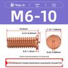 PT-M3M4M5M6M8 Copper-Plated Carbon Steel Projection Weld Studs and Screws