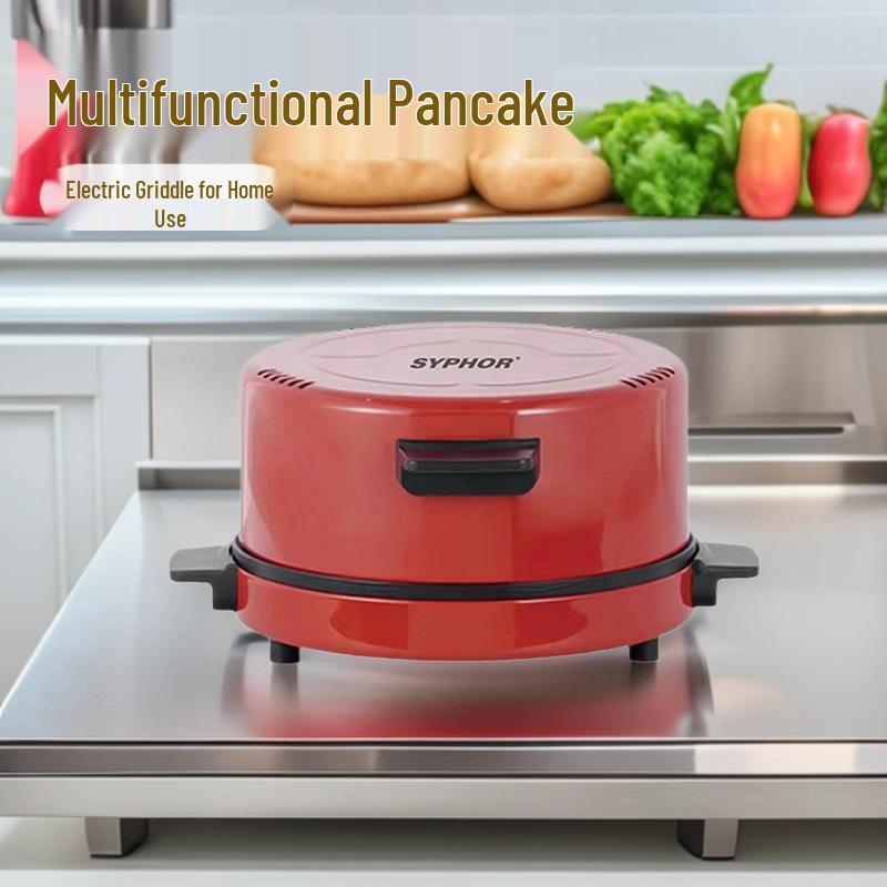 SYPOHOR 30CM Electric Pizza & Steak Maker Toaster Oven for Home Use