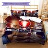 H260212ThunderCats Pattern Bedding,Quilt Set Quilt Cover Pillowcase Home Birthday Gift (1 * duvet cover + 2 * pillowcase, without core)