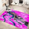 1pc Jinx Print Area Rug - Soft, Washable Non-Slip Indoor Mat, Living Room, Home Office Decorative Rug,Office Decorative