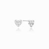 Minigold Glam Wrap Heart Earrings Mem22142