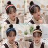 Korean Fashion Color Hair band Versatile Wide Edge pure color Headband Girls Fixed Hairstyle Bangs hair hoop Hair Accessories