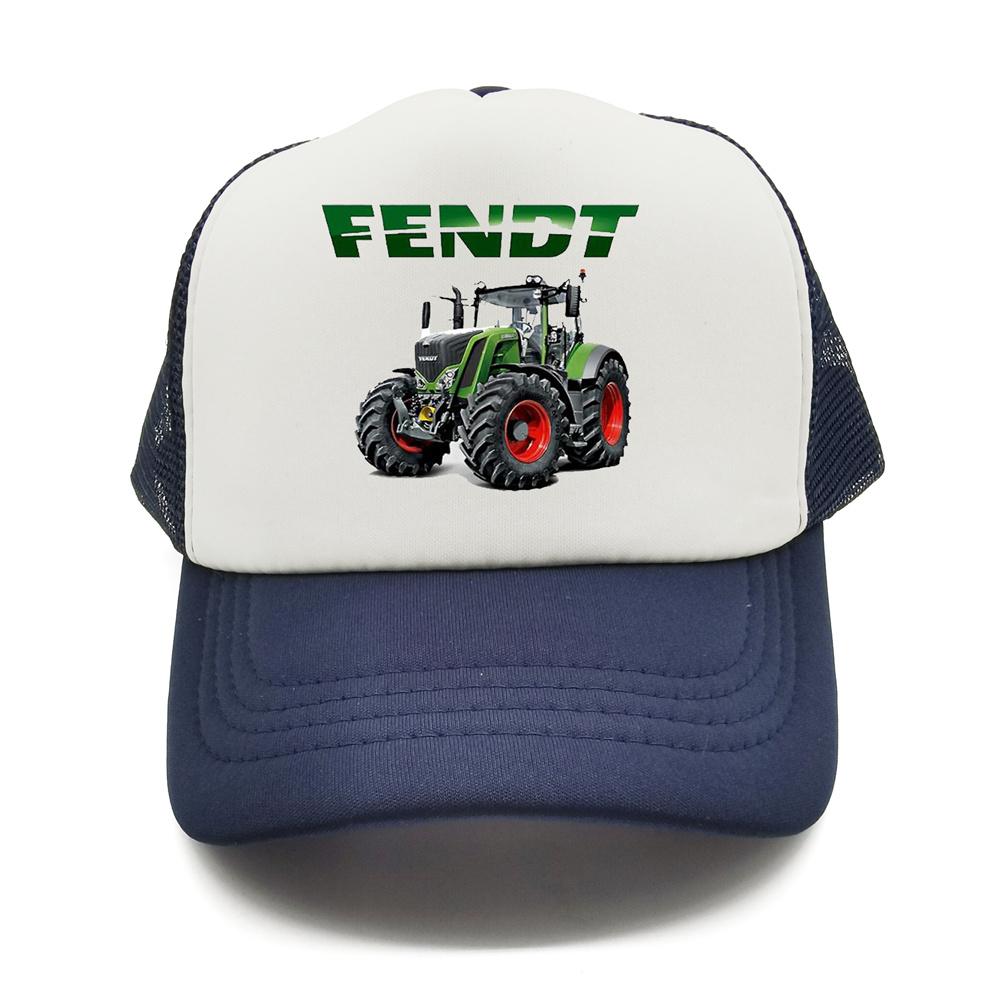 Berretto da camionista Fendt Unisex Divertente Trattore Agricolo Agricoltura Cappello Fendt Cappellino da baseball Fresco Estivo Berretti Unisex a Rete