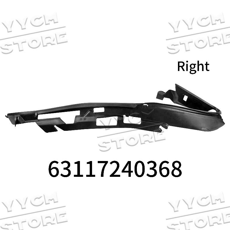 Στεγανωτικές Ταινίες Εμπρός Προβολέων Αυτοκινήτου Διακοσμητικά Αντικατάσταση Φλάντζας Προβολέα 63117240367 63117240368 Για Σειρά 5 F10 F11 F18 LCI