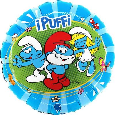 Smurfs Foil Balloon Smurfette Smurf Birthday 45Cm
