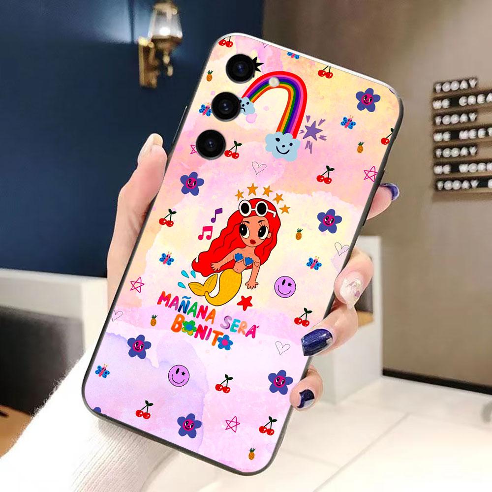 Sera B-Bonito Manana K-Karol G Phone Case For Samsung Galaxy S26 S25 EDGE S24 S23 S22 S21 S20 FE S10 Ultra PLUS LITE Case Cover