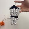 Chidoristyle Plush Keychain With Checkered Dress And Hat Decor For Gift And Decor
