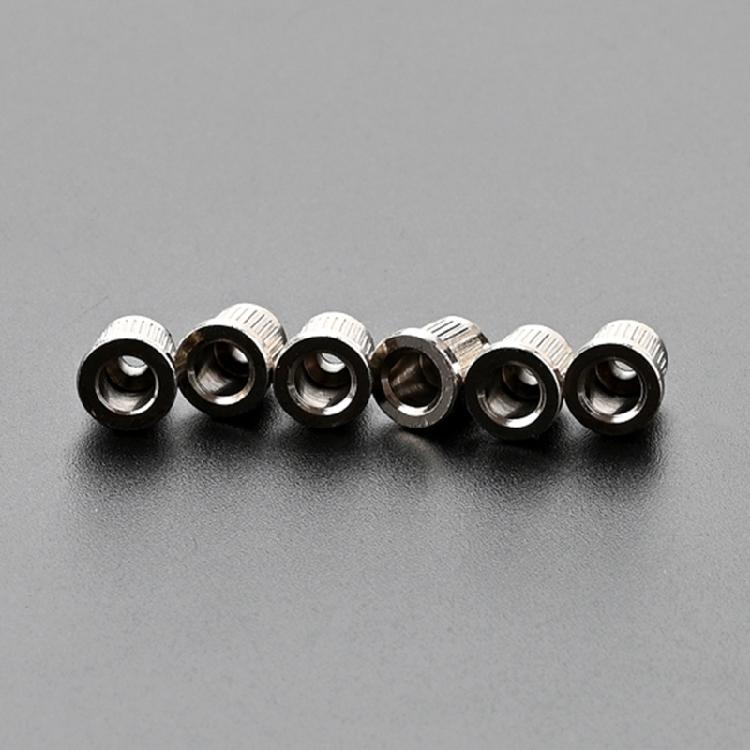 6 Pcs Guitar Through Body String Ferrules Replacement Guitar Parts Easy Install
