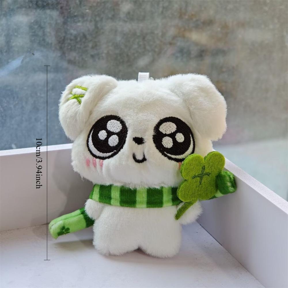 New Cute Clover Dog Keychain Cute Cartoon Keychain Creative Backpack Accessories Gift