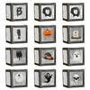 4Pcs/Set Cube 3D Transparent Balloons Boxes Pumpkin Photography Background Box  Haunted House