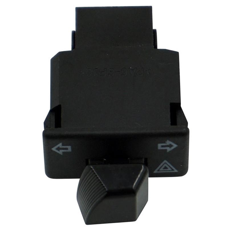 Practical Motorcycle Turn Light Signal Steering Double Flash Switch With Emergency Button Start Switch For Moto Electric Scooter