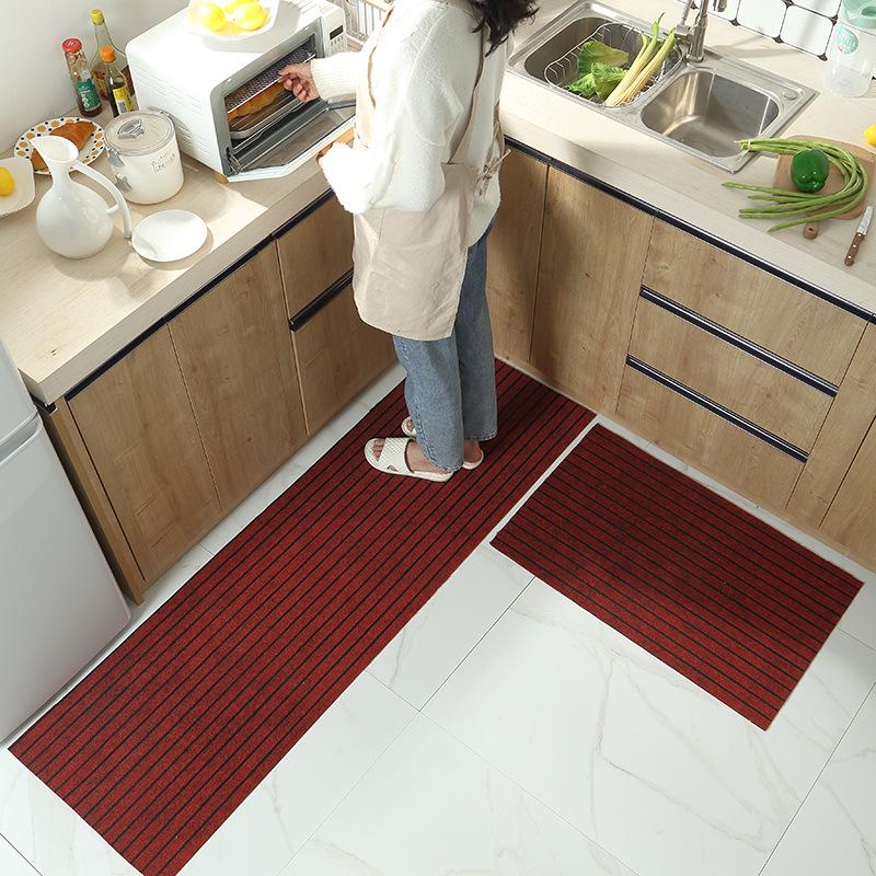Seven Stripes Non-Slip Waterproof Kitchen Entrance Mat