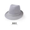 Gentleman's new summer net top hat, full net breathable sunshade jazz hat, middle-aged and elderly bucket hat, men's hat, grandpa hat