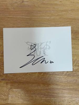 [USED] Nmixx Stick Out Official Shop Gyujin Autograph