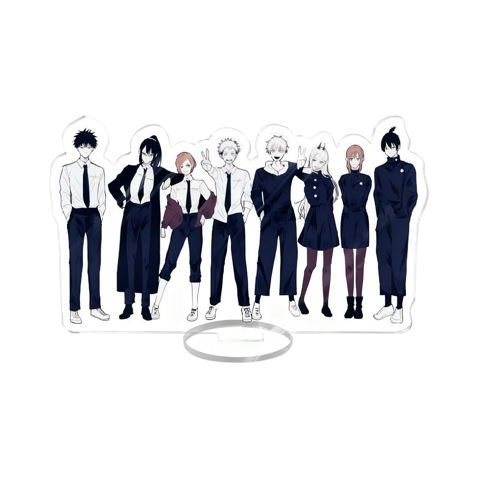 

Акриловая стоячая модель персонажа, Яркие цвета, Изысканный дизайн персонажа, Подходит для фанатов One Size