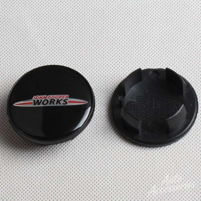 4pcs 56mm Car Wheel Center Hub Caps Stickers For MINI Cooper Works JCW One F54 F55 F56 F57 F60 F61 Emblem Modified Accessories