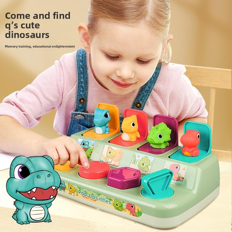 Dinosaur Switch Box Childrens Educational Puzzle Toy For Fine Motor Skills Development