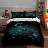 Glowing Scorpion Silhouette. Bedding Duvet Cover Sets Duvet Covers Pillowcases Gifts (1 * Duvet Cover 2 * Pillowcases, Without Duvet Insert)