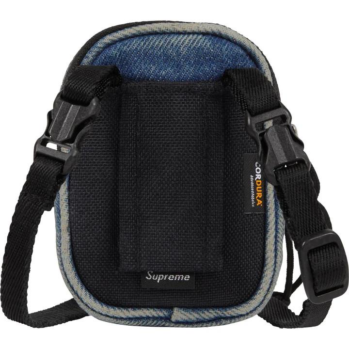 Supreme Denim Mini Utility Bag Washed Indigo