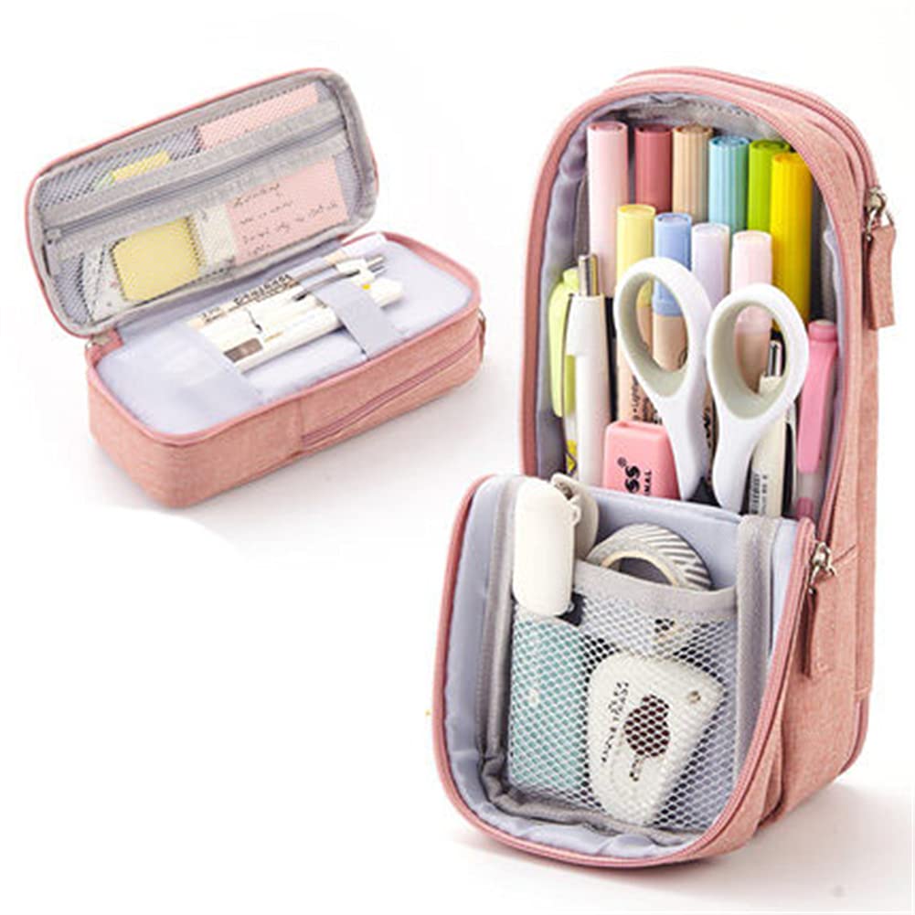 Large Capacity Pencil Multifunctional Pen Stylish Tool Pencil Case for High School and College Pencil Case with Pen Canvas Pencil Pen Pencil Simple