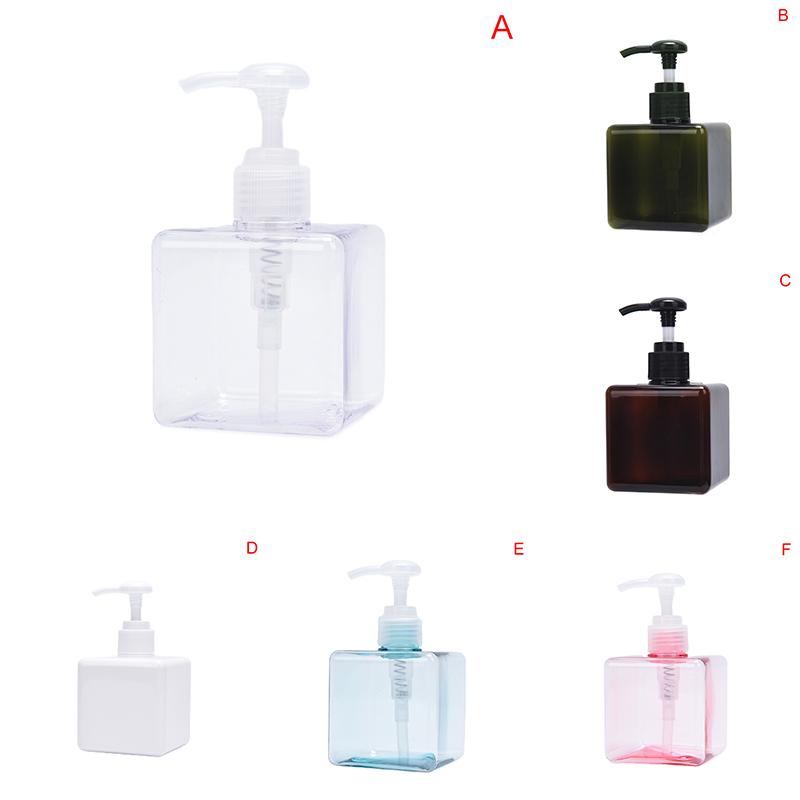 Losjono buteliukas plastikinis skaidrus tuščias nešiojamas šampūno išpilstymo buteliukas