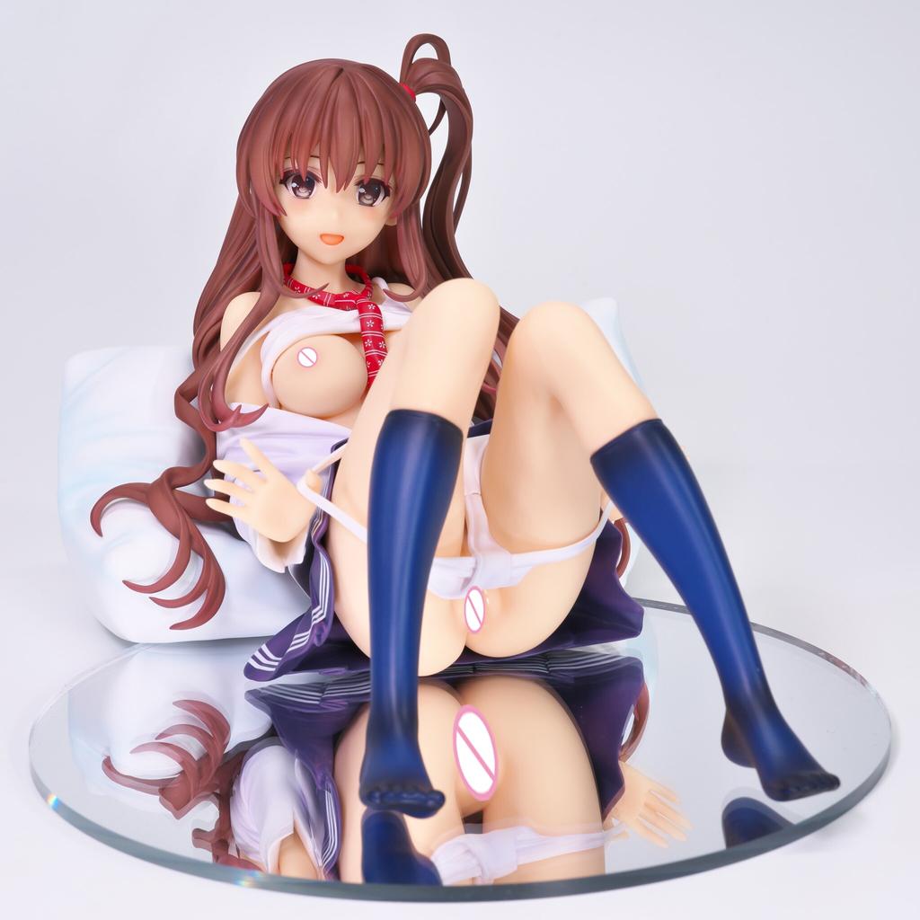 13cm Japanese Figma Skytube Amami Anzu  Pvc Anime Action Figures Adult Collection Model Toys Doll Gift Ornament Figurine