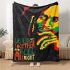 Bob Marley Blanket Soft Warm Cozy Great for Bed Couch Office Chair for All Seasons Modern Perfect Gift for Relatives and Friends