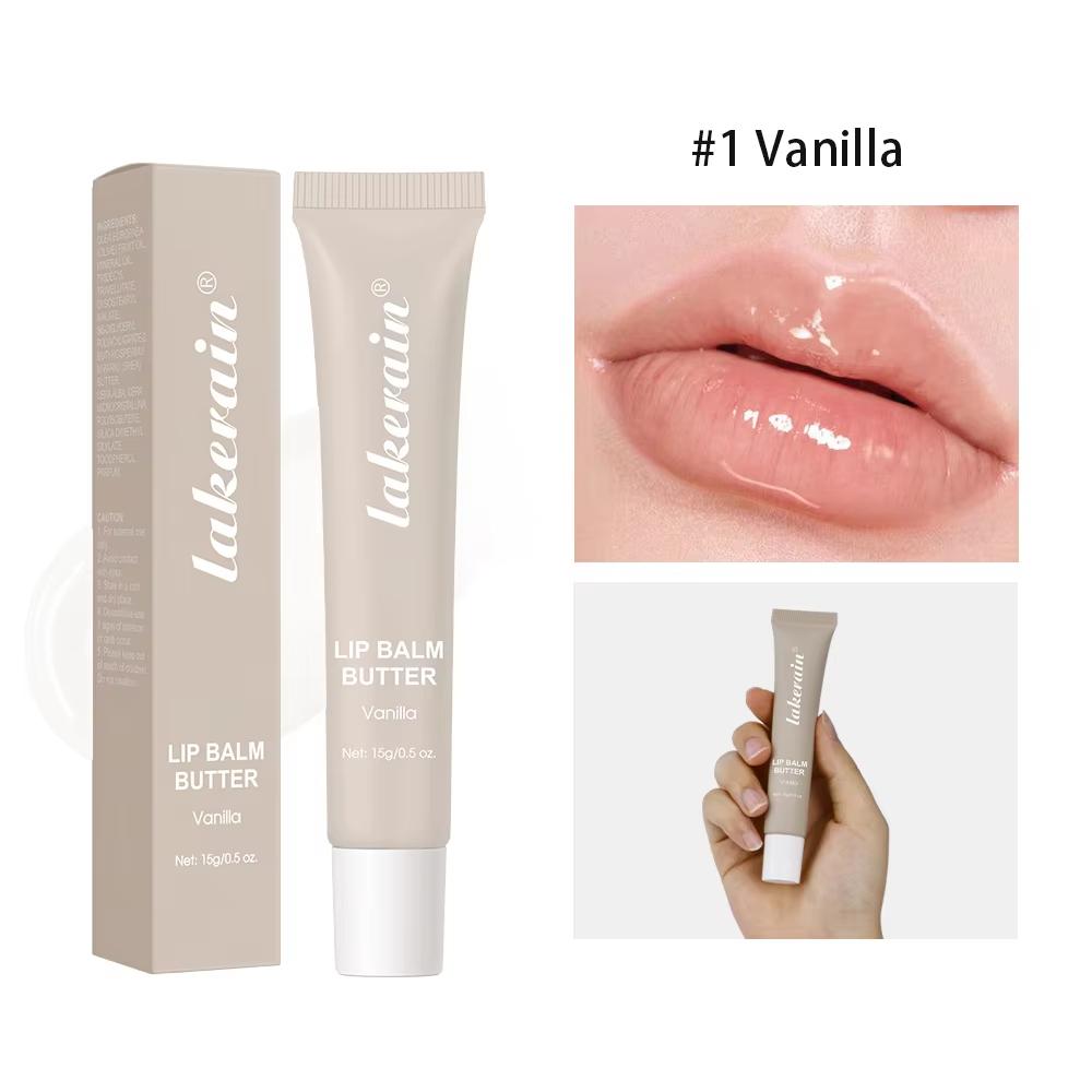 Summer Lip Balm Moisturizing Mirror Lip Gloss Lip Vanilla Mint Iced Coffee Cake Smell Lipstick Transparent Lip Oil Makeup