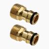 2 Pièces Connecteur Robinet Tuyau Mâle en Laiton 1/2 Pouce Connecteur Robinet Tuyau Adaptateur Tuyau Tuyau Adaptateur Robinet pour Tuyau d'Arrosage Robinet d'Évier de Cuisine