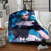 Custom Name League of Legends Theme Printed Blanket - Perfect for Couch, Bed, Travel & Outdoor Use | Machine Washable, Cozy & Durable.