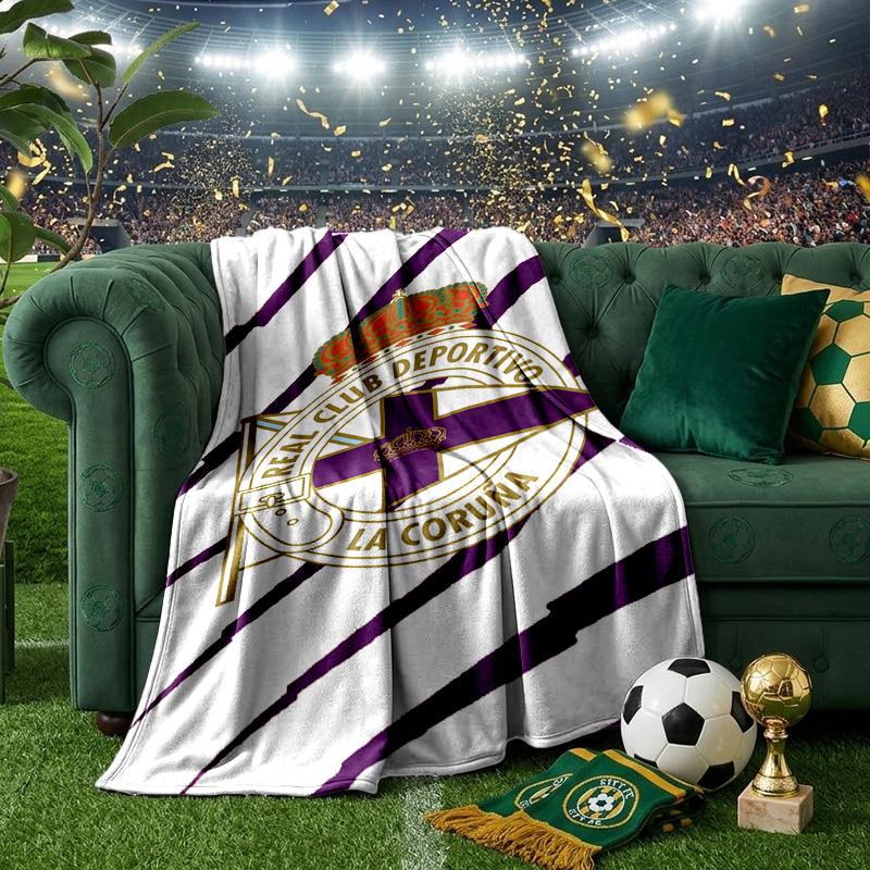 Deportivo Football Blanket Lightweight Ideal Bedding Blanket Perfect for Travel, Camping, Living Rooms, Offices, Sofas, Fan Christmas gift