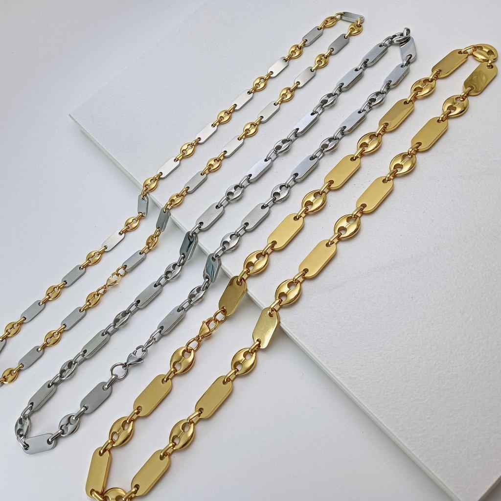Handmade Emperor Chain Fashion Necklace - Smooth Stainless Steel