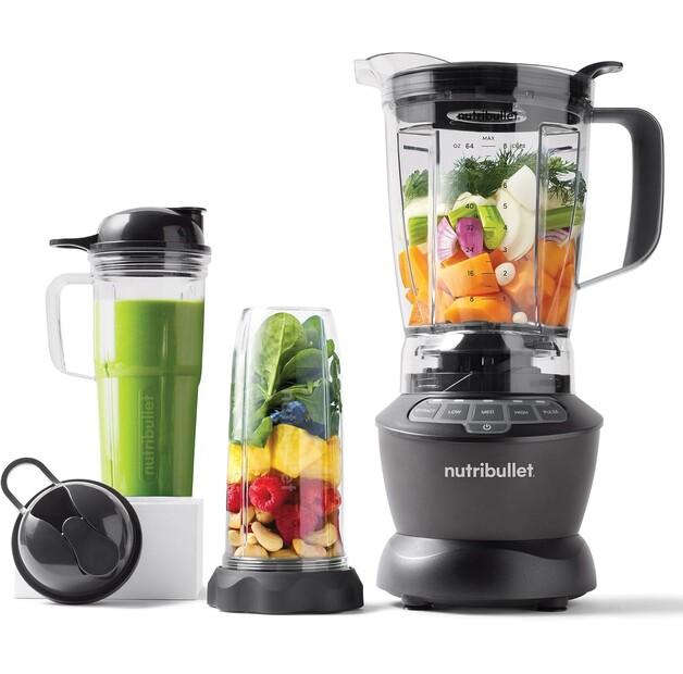 Стационарный блендер NutriBullet Full Size Smoothie Maker Combo (NBF-28500-1007DG)