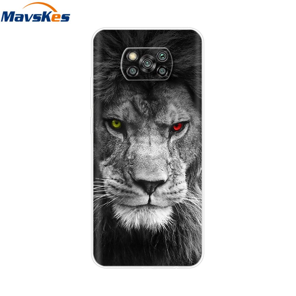 Pour Xiaomi POCO X3 Coque Pour Poco X3 Pro NFC Silicone Souple Arrière Pour Poco X3 POCOX3 X 3 NFC 6.67'' Fundas Coques Coque Pare-chocs