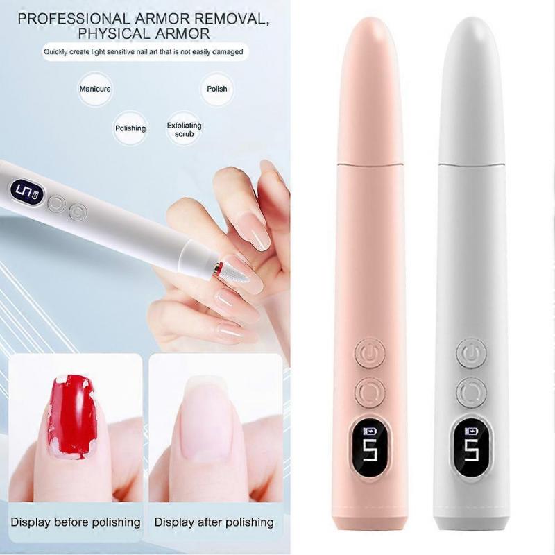 Wireless Nail Drill with Multiple Attachments & Speed Settings for DIY Manicure & Pedicure at Home