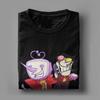 Men's T-Shirts Deltarune Spamton and Tenna Vintage Pure Cotton Tee Shirt Short Sleeve  T Shirt O Neck Clothing Plus Size