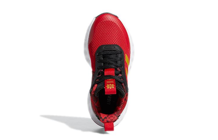 Adidas OwnTheGame 2.0 Abrasion Resistant Mid top Children's Basketball Shoes Red Kids' GY0813