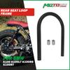 For BMW K100 K100LT K100RS K100RT K 100 1985 1984 1983 Cafe Racer Tube Rear Seat Loop Frame Hoop Motorcycle Modification