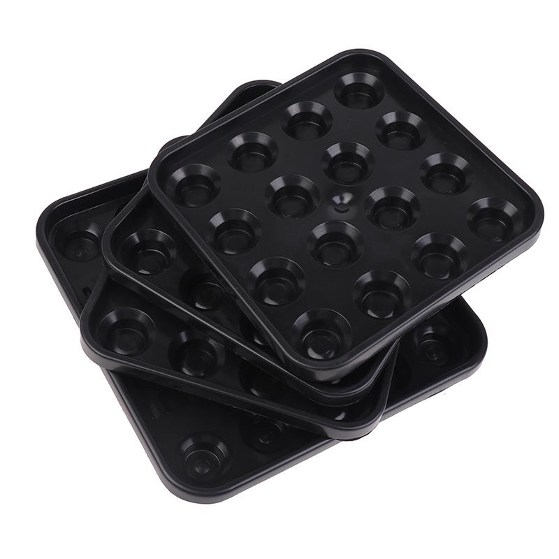 16/22 Grids Billiards Tray Portable Billiard Balls Tray For Pool Halls For Billiards Parlor Billiard Ball Storage Organizer
