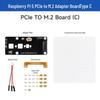 Raspberry Pi 5 PCIe to M.2 NVMe Adapter Board for Hard Drives
