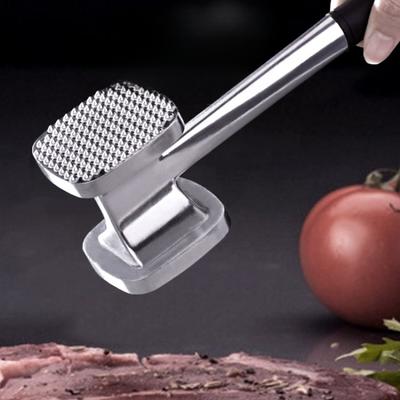 Großes Fleischklopfer-Hammerwerkzeug, Manueller Hammer zum Klopfen von Hähnchensteak, Schweine- und Kalbfleisch, Rutschfester Griff zum Klopfen
