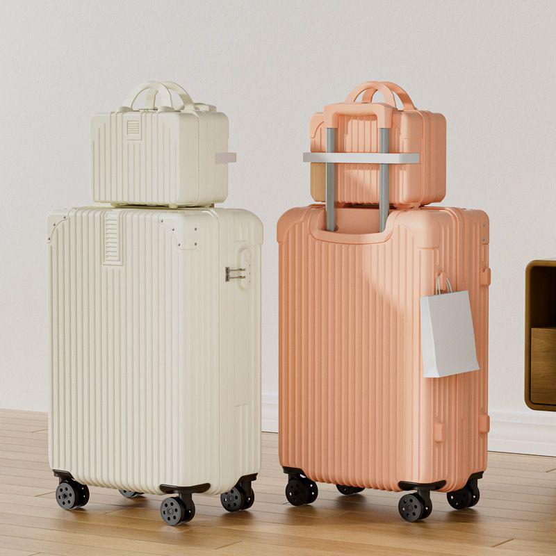 Large Capacity Retro Korean Style Travel Suitcase with Durable Universal Wheels - 2025 Edition
