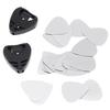 6/12/18pcs Stainless Steel Guitar Pick String Instrument 0.3mm Thickness Musical Universal Accessories for Bass Ukulele XJM