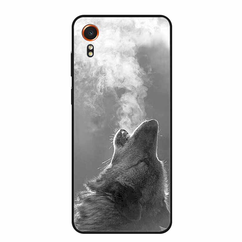 For Samsung Galaxy Xcover7 Case Black Silicone Soft Back Cover Case For Samsung Xcover 7 Phone Case Cover X Cover 7 6.6" Funda