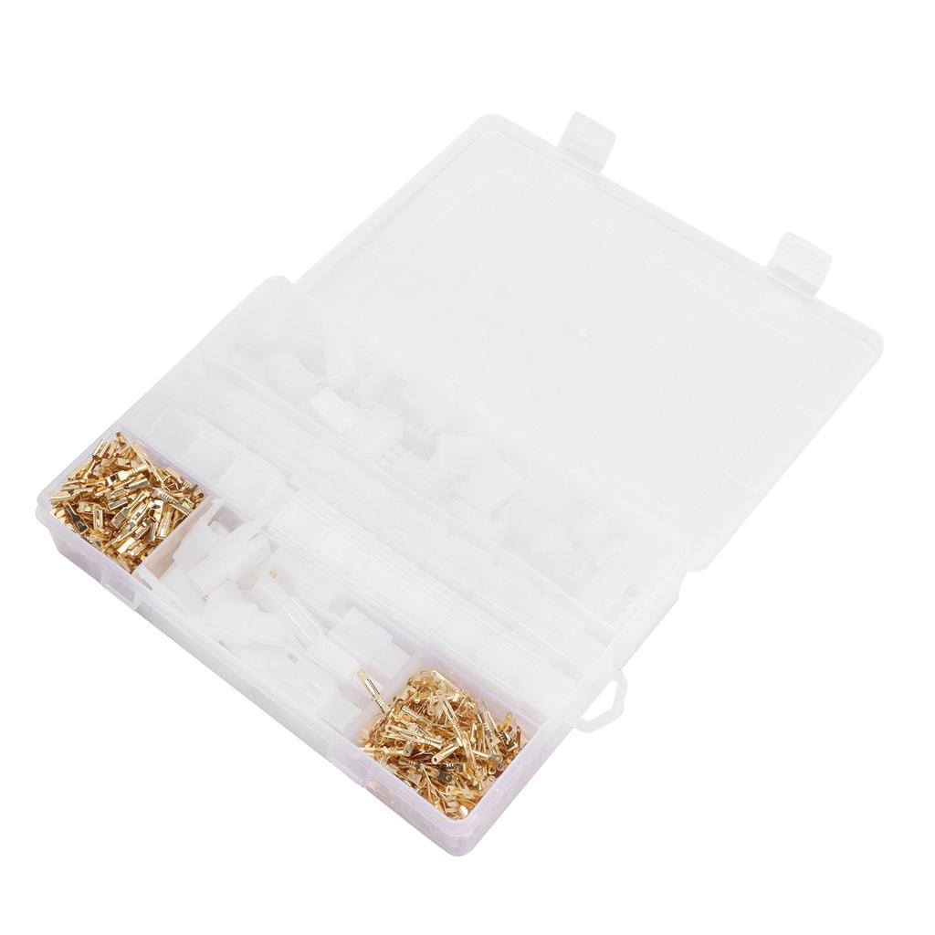 580PCS Car Electrical Connector Block Insulating Terminal 2.8mm 2 3 4 6 9Pin for Motorcycle Boat