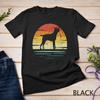 Cane Corso Dog Vintage Italian Mastiff Silhouette Sunset Unisex T-shirt