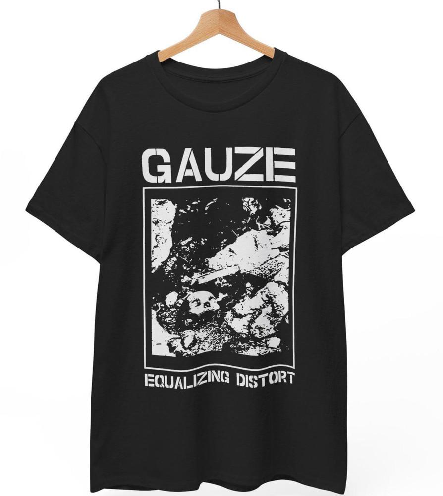 GAUZE 'Equalizing Distort' Japanese Hardcore Punk Shirt Rare D-Beat Tee S-5XL