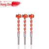 Extended Hexagonal Handle Woodworking Drill Bit for Wooden Doors, with Alloy Thread and Air Screwdriver. Ideal for Locking System Installation.